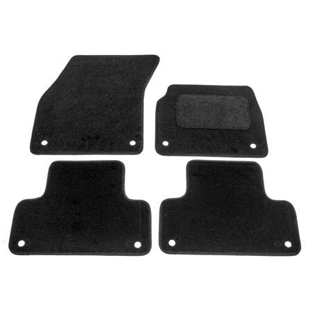 Tailored Car Floor Mats In Black For Landrover Range Rover Evoque