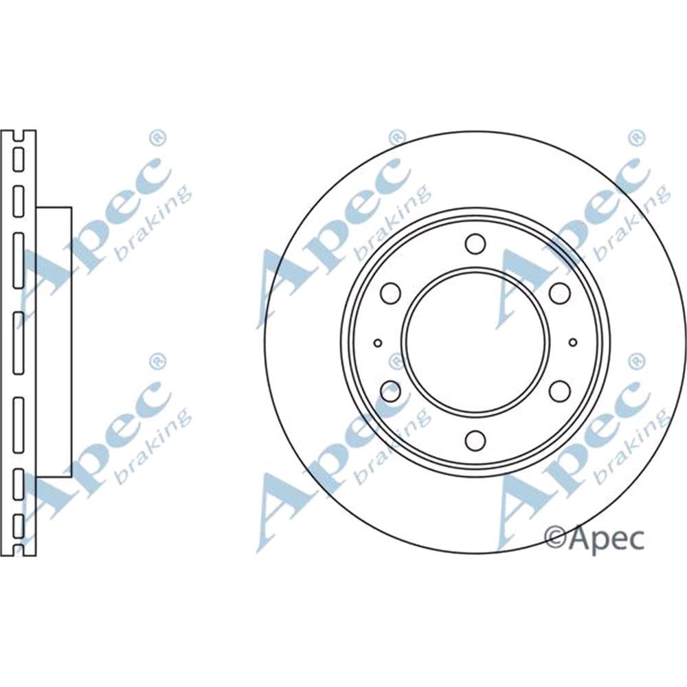 Brake Discs For Toyota Hilux Pickup From 2005 To 2015 MicksGarage