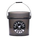 Chemical Guys, Chemical Guys Heavy Duty Detailing Bucket Smoked Black (4.5 Gal), Chemical Guys
