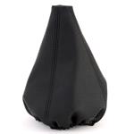 Interior Styling, Gear Lever Cover   Black Eco Leather, AMIO