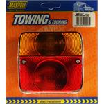 Towing Accessories, Maypole Radex   Rear Square Lamp   Combination, MAYPOLE