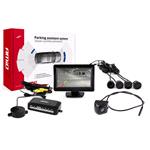 Parking Sensors, Complete Visual Parking Assist System with 4 Sensors & 4.3" Monitor, AMIO