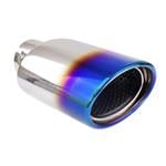 Exhaust Styling Tips, Exhaust Muffler Tip   30 50mm   Chrome, AMIO
