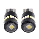 Bulbs   by Bulb Type, AMIO 12 24V W5W 18+1smd LED Bulb   Twin Pack, AMIO