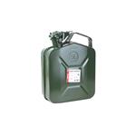 Jerry and Fuel Cans, Metal Jerry Can 5L   Green, AMIO