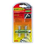 Exterior Tuning and Styling, Sport Cap Hexagonal   Aluminium, Pilot