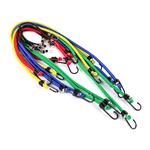 Straps and Ratchet Tie Downs, Bungee Rope Cords   90cm   12 Pack, AMIO