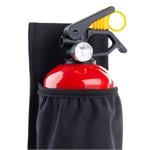 Car Boot Organiser, Car Boot Fire Extinguisher Holder - Black, AMIO