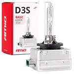 Bulbs   by Bulb Type, AMIO Xenon Bulb D3S 35W 6000K BASIC   Single, AMIO