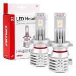 Bulbs   by Bulb Type, AMIO X1 Series 12V 40W H7 6500K LED Bulb   Twin Pack, AMIO
