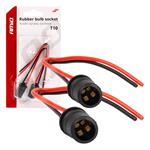 Bulb Socket, T10 Bulb Holder   Twin Pack, AMIO