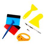Car Wrap, Car Vinyl Wrap and Tint Film Application Tools   Set of 8, AMIO