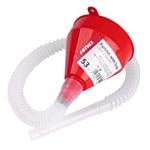 Oil Drain Pans and Funnels, Funnel with Flexible Hose   53cm, AMIO