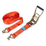 Straps and Ratchet Tie Downs, Ratchet Tie Down Strap 5000kg 50mm   8m, AMIO