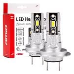 Bulbs   by Bulb Type, AMIO H mini Series 12V 42W H7 6500K LED Bulbs   Twin Pack, AMIO