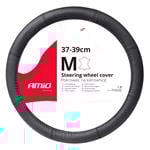 Steering Wheel Covers, Steering Wheel Cover Leather Series   37 39cm, AMIO