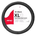 Steering Wheel Covers, Steering Wheel Cover Leather Series   Cross Stitch   41 43cm, AMIO