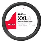 Steering Wheel Covers, Steering Wheel Cover Leather Series   Cross Stitch   44 46cm, AMIO