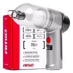 Vacuum Cleaners, AMIO Cordless Car Vacuum Cleaner with HEPA Filter and 6 Nozzles   70W, AMIO