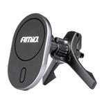 Phone Holder, Qi Wireless Charging Air Vent Magnetic Car Phone Holder, AMIO