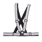 Hi Vis, Reflective Hi Visibility Belt Vest   Black, AMIO