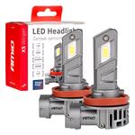 Bulbs   by Bulb Type, AMIO X5 Winger 12V 50W H8/H9/H11 6000K LED Headlight Bulbs   Twin Pack, AMIO