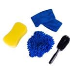 Cloths, Sponges and Wadding, Car Cloths & Sponge Auto Detailing Set   Pack of 5, AMIO