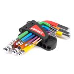 Allen Keys, Short S2 Steel HEX Keys   Set of 9, AMIO