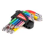 Allen Keys, Short S2 Steel TORX Keys   Set of 9, AMIO