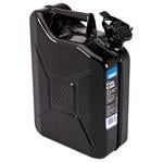 Jerry and Fuel Cans, Draper Tools 10L Steel Jerry Can   Black (07664), Draper