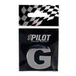 3D Chrome Letters, 3D Chrome Letter   G, Pilot