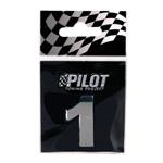 3D Chrome Letters, 3D Chrome Letter   Number 1, Pilot