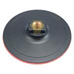 Sanding, RUBBER DISC W. VELCRO 125MM, VOREL