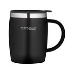 Reusable Mugs, Thermos Thermocafe Soft Touch Desk Mug   Black 450ml, Thermos