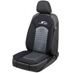 Seat Cushions, S Race Car Seat Cushion   Black, Walser