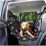 Dog and Pet Travel Accessories, Plush Rear Seat Protector   Warm Polar Fleece , Trixie