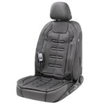 Heated Accessories, Walser Heated Seat Pad With Separate Top and Bottom Heating Control   Black, Walser