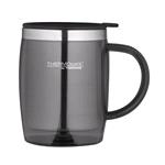 Reusable Mugs, Thermos 450ml Thermocafe Desk Mug Gunmetal, Thermos