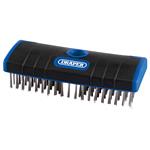 Brushes and Brooms, Draper 17189 Stainless Steel Bristle Scrub Brush (180mm), Draper