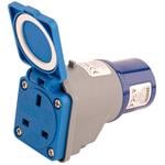 Extension Leads, Draper 17574 230V Adaptor (16A Plug to 13A Socket), Draper
