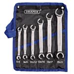Flare Nut Spanners, Draper 17759 Flare Nut Spanner Set 6 Piece   , Draper
