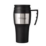 Reusable Mugs, Thermos Thermocafe Travel Mug Stainless Steel   Black 400ml, Thermos