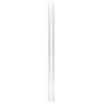 Door Protectors, Pair of Snap on Door Edge Protectors 650mm   Clear, Lampa