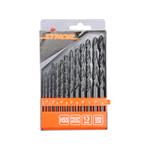 Drill Bit Sets, HSS Twist Drill Set 2,0 8,0mm   Pack of 13, STHOR