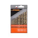 Drill Bit Sets, Titanium Twist Drill Set 2 8mm   Pack of 13, STHOR