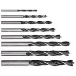 Drill Bit Sets, Wood Drill Bit Set 3 10mm /,Set of 8, Pouch, STHOR