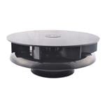 Vehicle Ventilators, CentaFlow Wind Powered Rotary Ventilator   Black, Albert Jagger