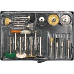 Air Grinders and Die Grinders, Mini Grinder Accessories   Set of 17, VOREL