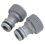 Hose Connectors, Draper 25905 Twin Pack of Female to Male Connectors (3 4 inch), Draper