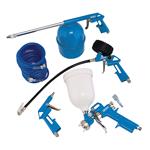 Air Tool Kits, Draper 28357 Air Tool Kit, 1/4" BSP   5 Piece, Draper